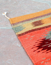 Load image into Gallery viewer, Handwoven Zapotec Indian Rug - Cuatro Estancias Wool Oaxacan Textile