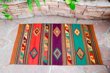 Load image into Gallery viewer, Handwoven Zapotec Indian Rug - Istmo Wool Oaxacan Textile