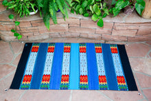 Load image into Gallery viewer, Handwoven Zapotec Indian Rug - La Playa Wool Oaxacan Textile