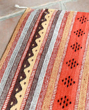 Load image into Gallery viewer, Handwoven Zapotec Indian Rug - Montanitas Meli Wool Oaxacan Textile