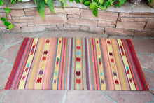 Load image into Gallery viewer, Handwoven Zapotec Indian Rug - Rodeo Wool Oaxacan Textile