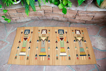 Load image into Gallery viewer, Handwoven Zapotec Indian Rug - Yei Wool Oaxacan Textile