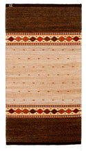 Load image into Gallery viewer, Handwoven Zapotec Indian Rug - Earth and SKy Dusk Wool Oaxacan Textile