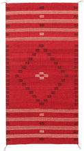 Load image into Gallery viewer, Handwoven Zapotec Indian Rug - First Mesa Wool Oaxacan Textile