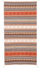 Load image into Gallery viewer, Handwoven Zapotec Indian Rug - Montanitas Meli Wool Oaxacan Textile