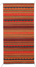 Load image into Gallery viewer, Handwoven Zapotec Indian Rug - Montanitas Philomena Wool Oaxacan Textile