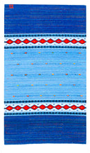 Load image into Gallery viewer, Handwoven Zapotec Indian Rug - Sunset Stars Wool Oaxacan Textile