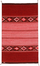Load image into Gallery viewer, Handwoven Zapotec Wool Rug - Rosie's DIamonds Wool Oaxacan Textile