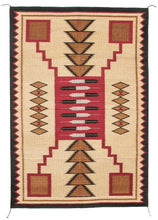 Load image into Gallery viewer, Handwoven Zapotec Indian Rug - Feathers Lincoln Wool Oaxacan Textile