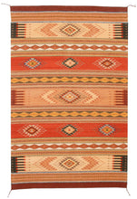 Load image into Gallery viewer, Handwoven Zapotec Indian Rug - Mariachi Wool Oaxacan Textile