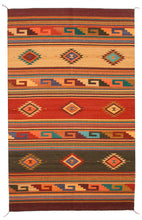 Load image into Gallery viewer, Handwoven Zapotec Indian Rug - Midday Maynard Dixon Wool Oaxacan Textile