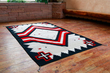 Load image into Gallery viewer, Handwoven Zapotec Indian Rug - Promontory Wool Oaxacan Textile