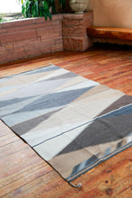 Load image into Gallery viewer, Handowven Zapotec Indian Rug - Papalotes Invierno Wool Oaxacan Textile