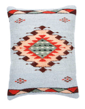 Load image into Gallery viewer, Handwoven Zapotec Indian Pillow - Meli's Star Wool Oaxacan Textile
