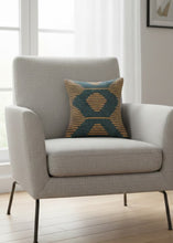 Load image into Gallery viewer, Cyan Chevron Stripe