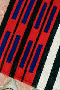 Handwoven Zapotec Rug - Chief Cintas Wool Oaxacan Textile