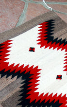Load image into Gallery viewer, Handwoven Zapotec Indian Rug - Runing Water Wool Oaxacan Textile