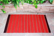 Load image into Gallery viewer, Handwoven Zapotec Rug - Cintas Triquis Wool Oaxacan Textile