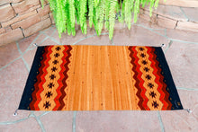 Load image into Gallery viewer, Handwoven Zapotec Indian Rug - Zapotec Sunset Wool Oaxacan Textile