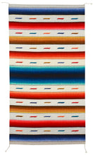 Load image into Gallery viewer, Handwoven Zapotec Rug - Arco Iris Lincoln Wool Textile