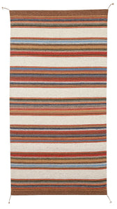 Handwoven Zapotec Indian Rug - Lawson Mesa Wool Oaxacan Textile