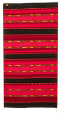 Load image into Gallery viewer, Handwoven Zapotec Indian Rug - Triquis Rojo Wool Oaxacan Textile