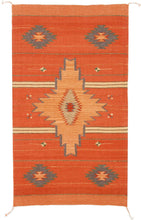 Load image into Gallery viewer, Handwoven Zapotec Indian Rug - Estrella Frutal Wool Oaxacan Textile