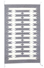 Load image into Gallery viewer, Handwoven Zapotec Indian Rug - Tetro Natural Wool Oaxacan Textile
