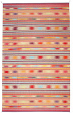 Load image into Gallery viewer, Handwoven Zapotec Indian Rug - Rodeo Wool Oaxacan Textile